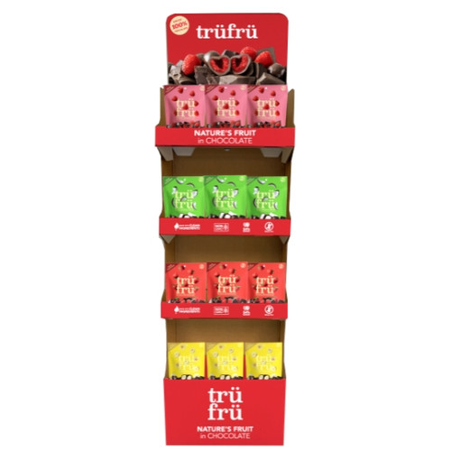 Tru Fru Hyper Dried Chocolate Covered Fruits - Variety Pack, 48 Count